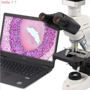 MICROSCOPIO BIOLOGICO DE ENSEÑANZA DIGITAL CON CONEXIÓN WIFI PARA SALONES DE CLASE, MARCA: MOTIC, MODELO: STELLAR , CON CAMARA DE 8 MEGAPIXELS.