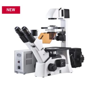 MICROSCOPIO INVERTIDO DE FLUORESCENCIA MODELO AE31, MARCA: MOTIC